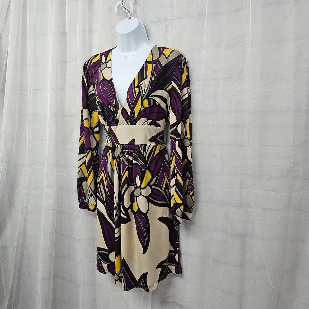 Catch My I Dress Purple Floral Retro Y2K Mod XL - Picture 6 of 12